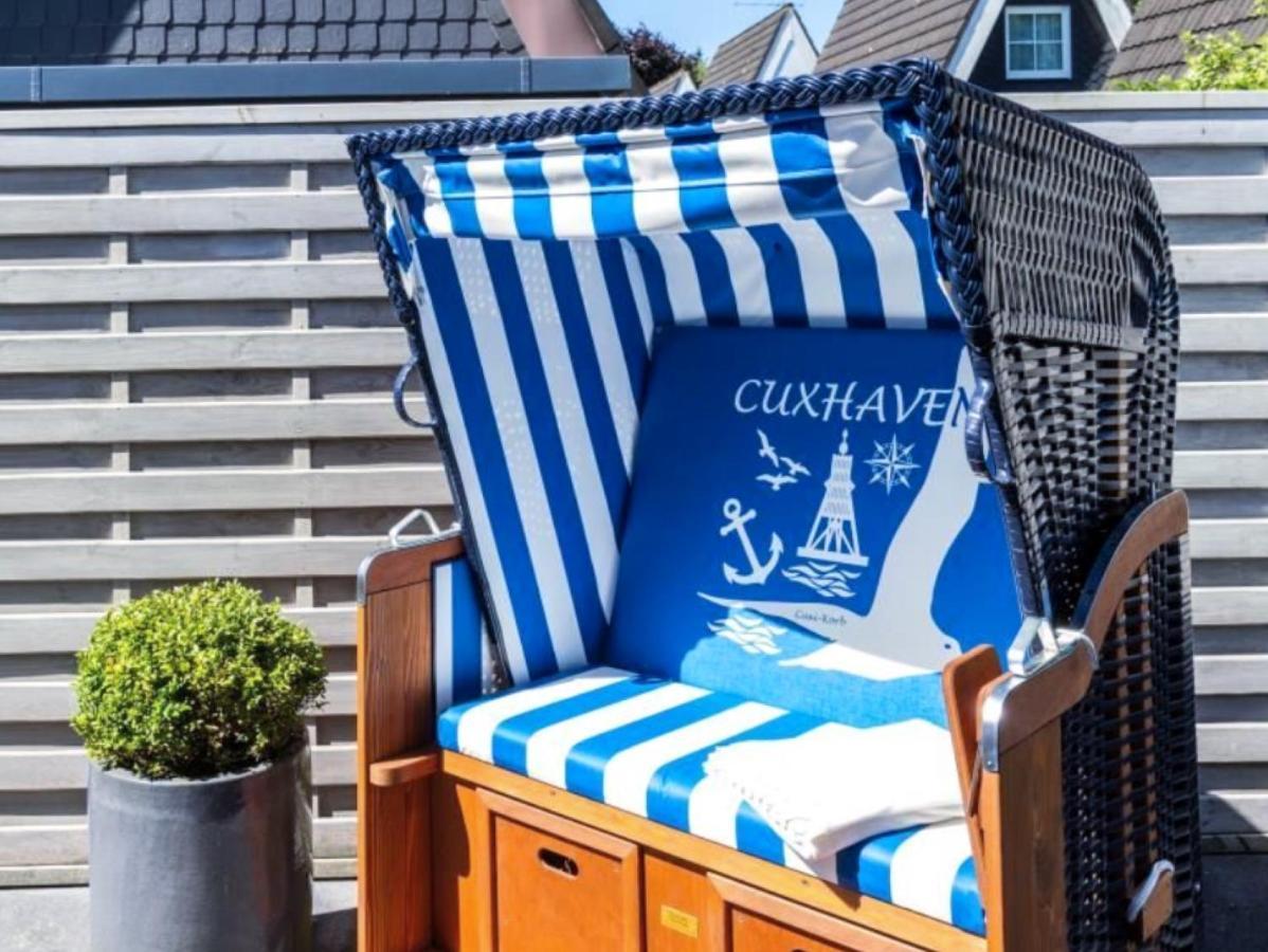 Familienfreundliches Ferienhaus In 5 Min Zum Strand Mit Terrasse Und Kostenlosem Parkplatz Cuxhaven Extérieur photo