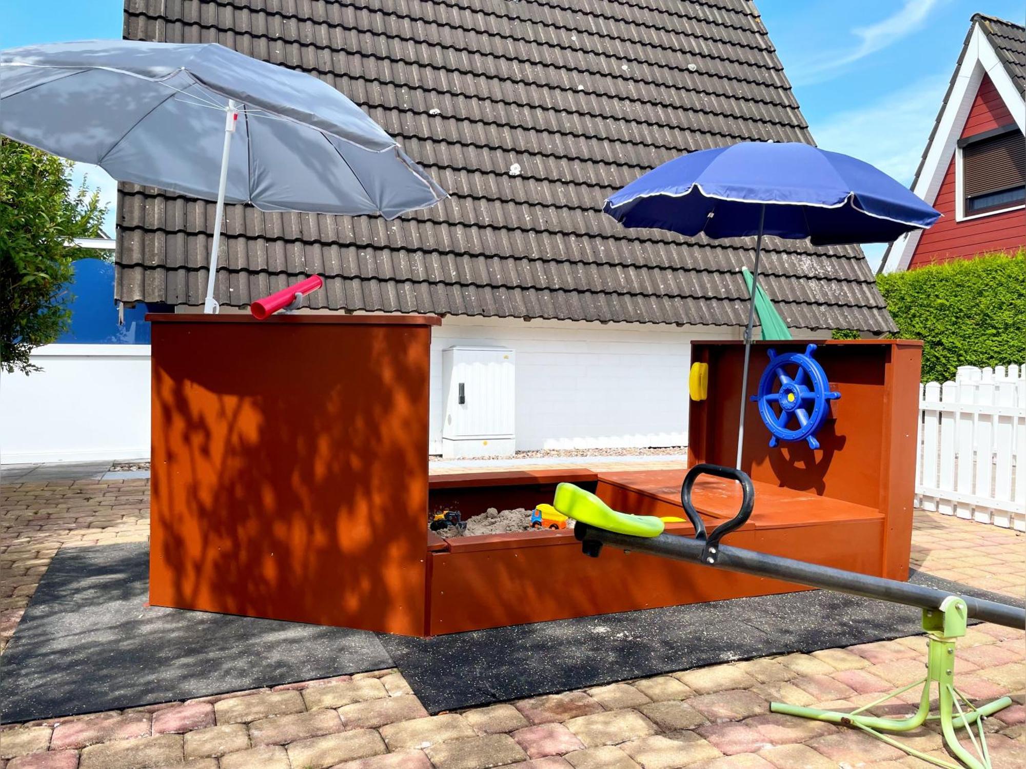 Familienfreundliches Ferienhaus In 5 Min Zum Strand Mit Terrasse Und Kostenlosem Parkplatz Cuxhaven Extérieur photo